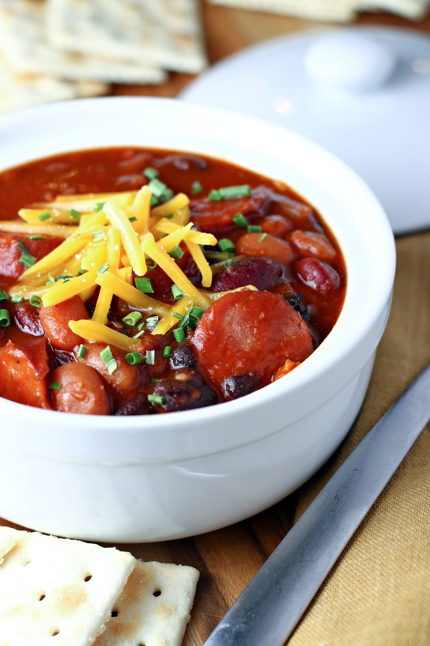 Campfire Sausage and Bean Chili With Smoky Depth Campfire Sausage and Bean Chili With Smoky Depth