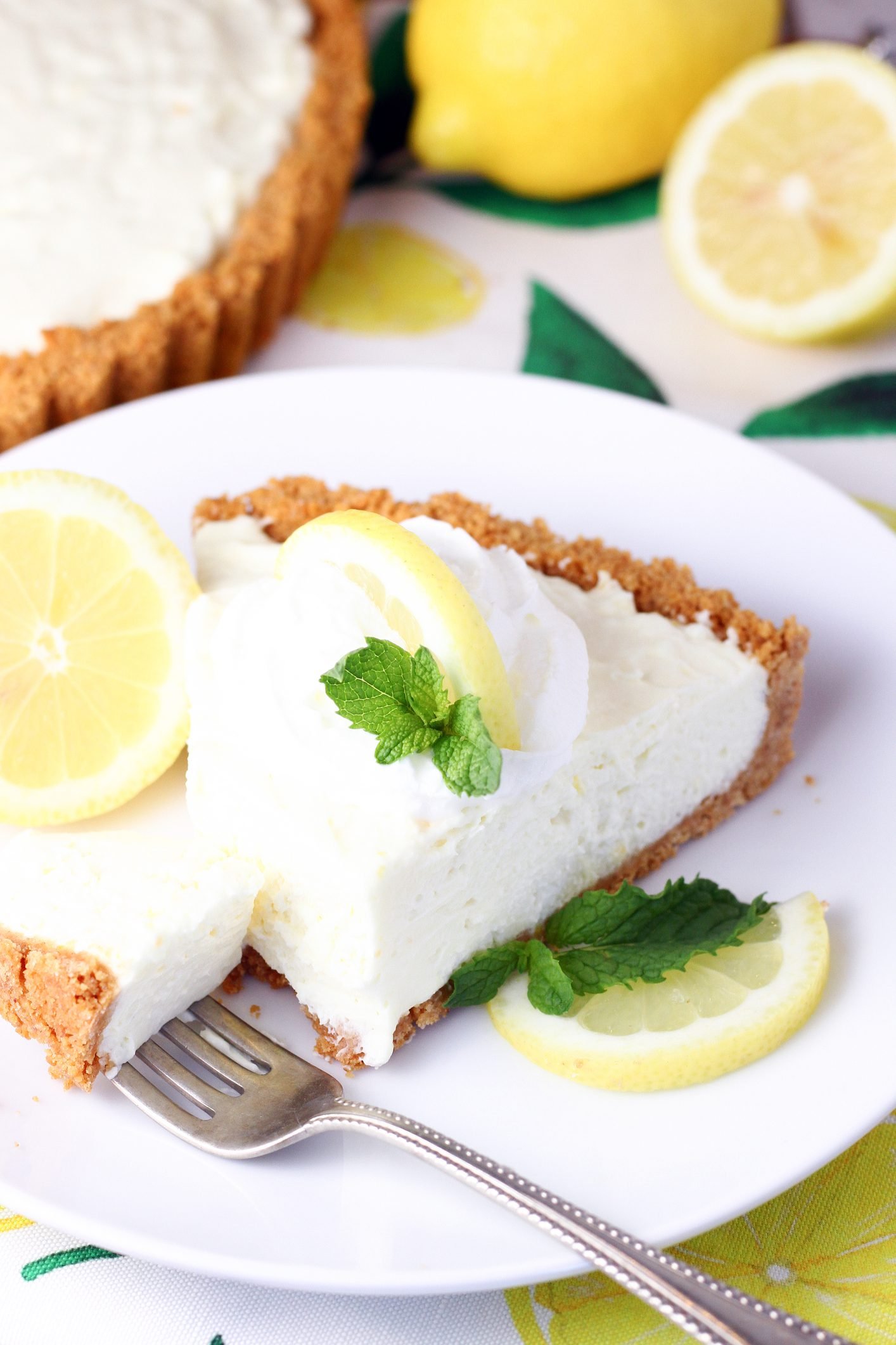Refreshing No Bake Citrus Tart Dessert Recipe