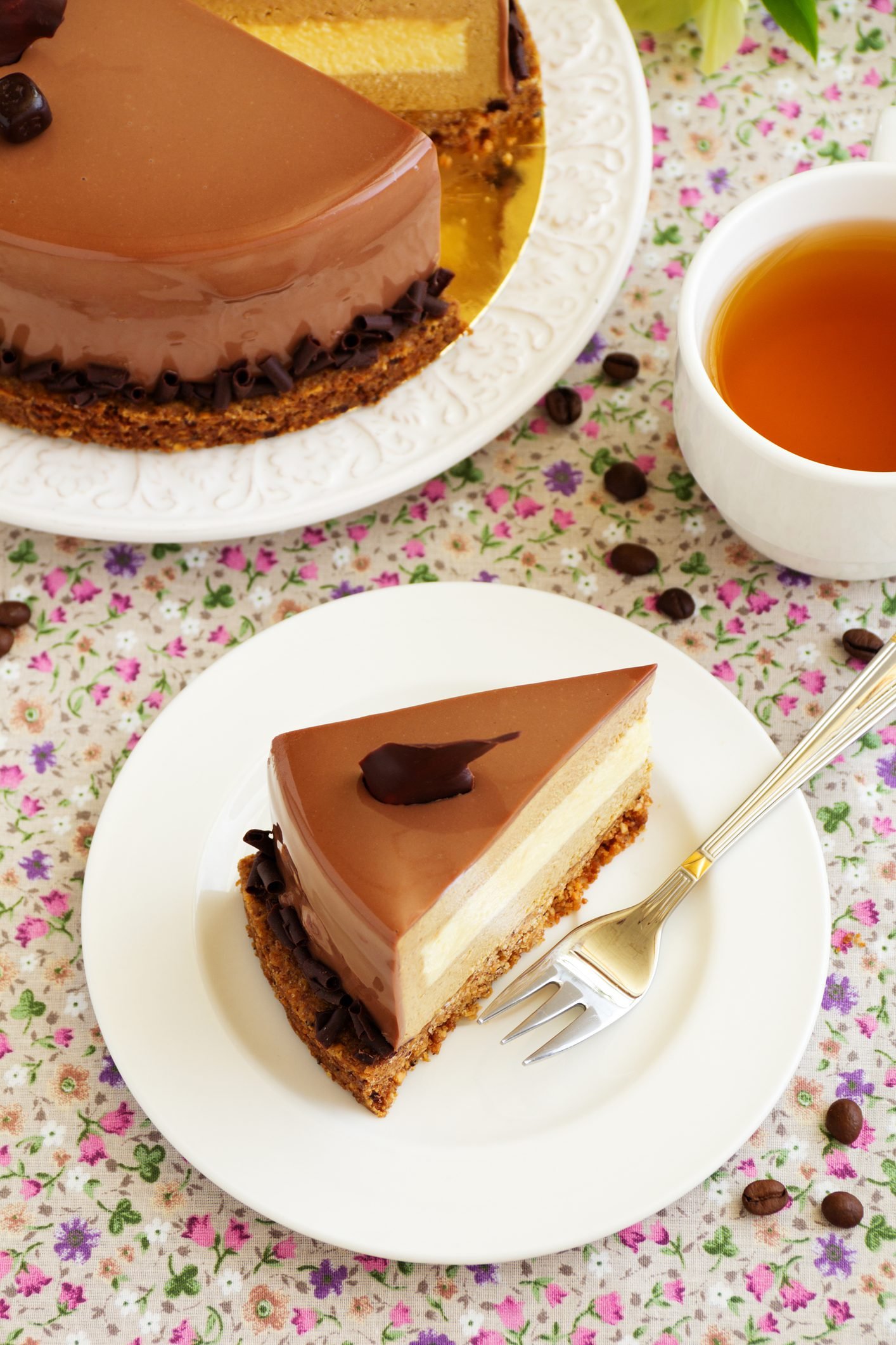 Amaretto Dream Coffee Layer Cake Indulgence