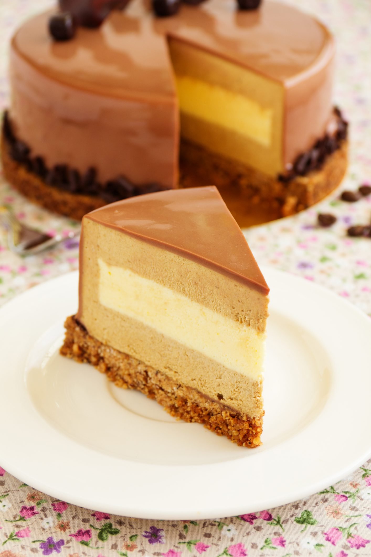 Amaretto Dream Coffee Layer Cake Indulgence
