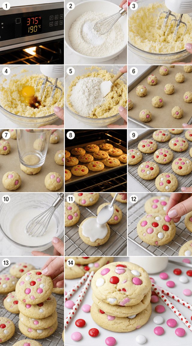 Festive Sugar Cookies Crowned With Colorful Candy Gems ingredients