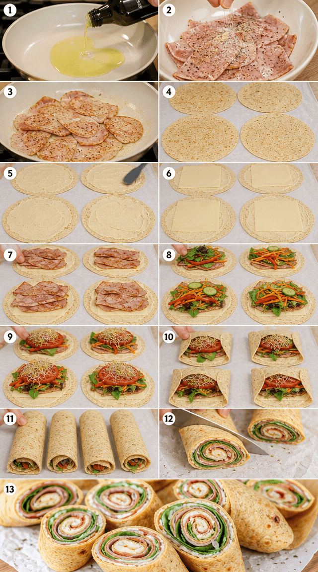 Wholesome Turkey and Veggie Whole Wheat Wraps ingredients