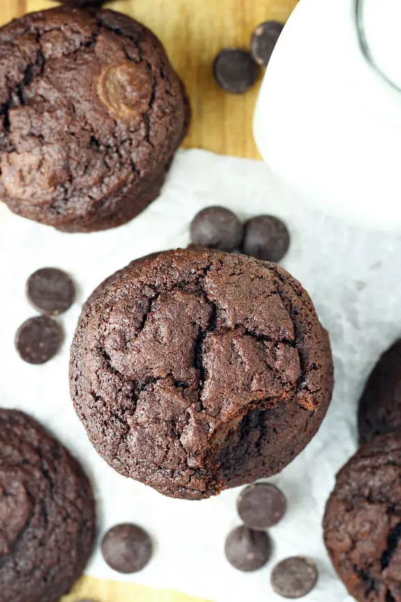 Irresistibly Rich Brownie Style Double Chocolate Cookies