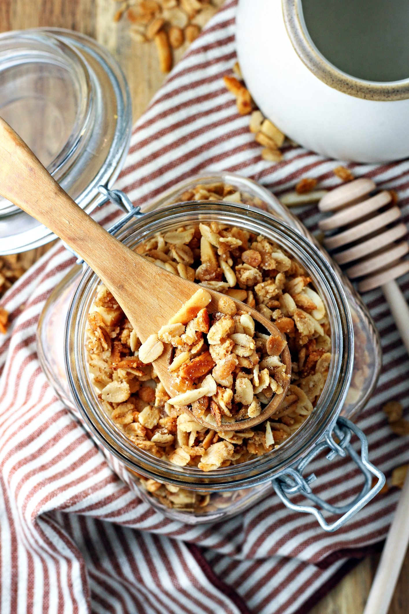 Homemade Granola Packed With Toasted Nuts and Seeds