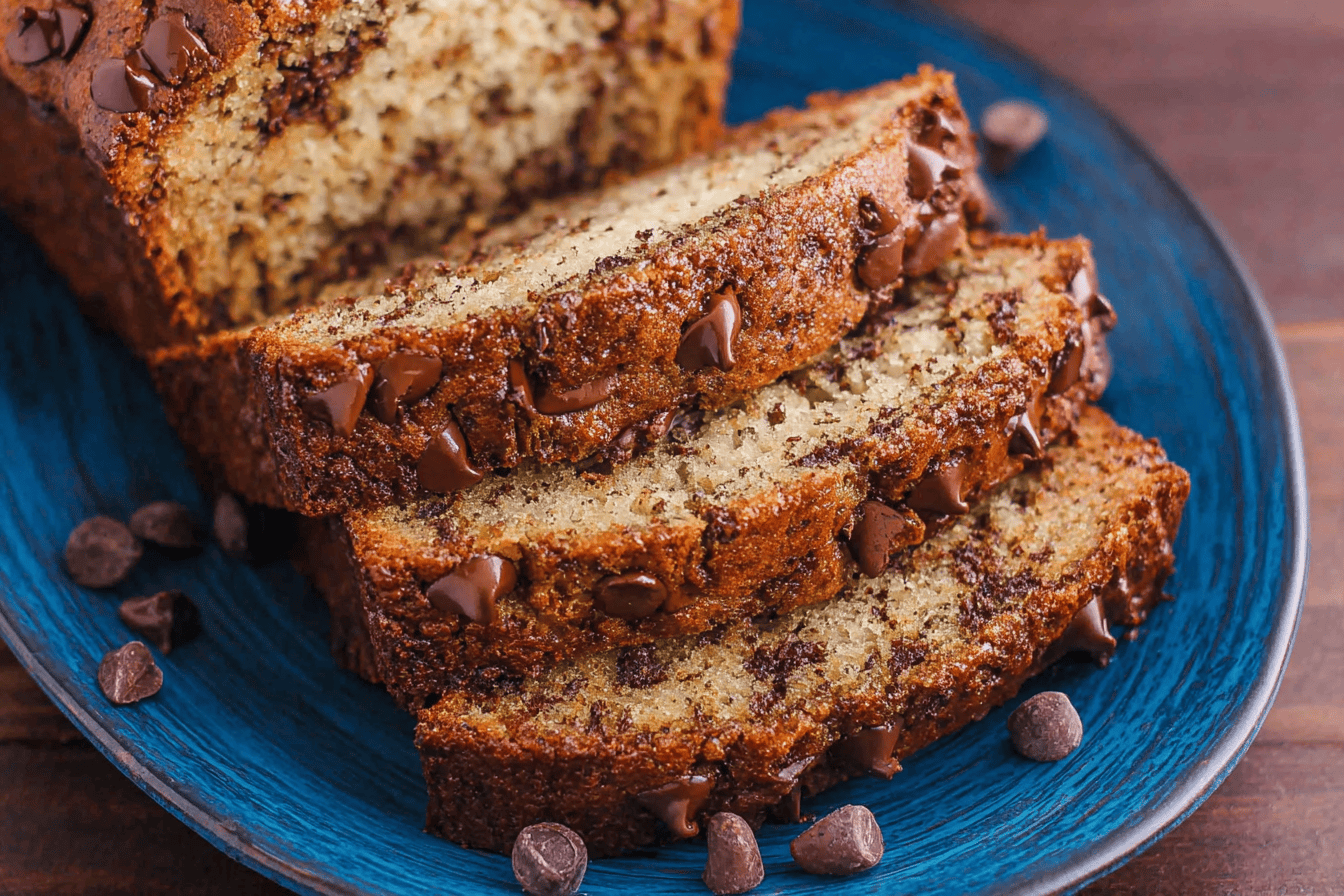 Best Homemade Chocolate Chip Banana Bread Recipe
