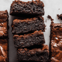 Decadent Fudgy Homemade Chocolate Brownie Recipe