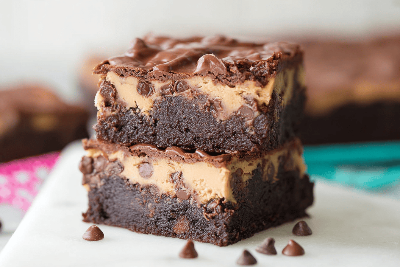 Double Fudge Chocolate Chip Cookie Brownies