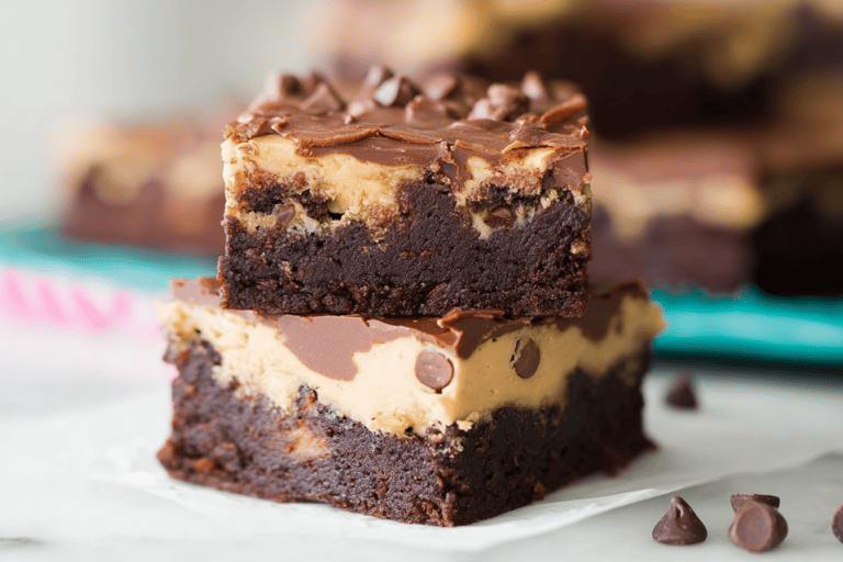 Double Fudge Chocolate Chip Cookie Brownies