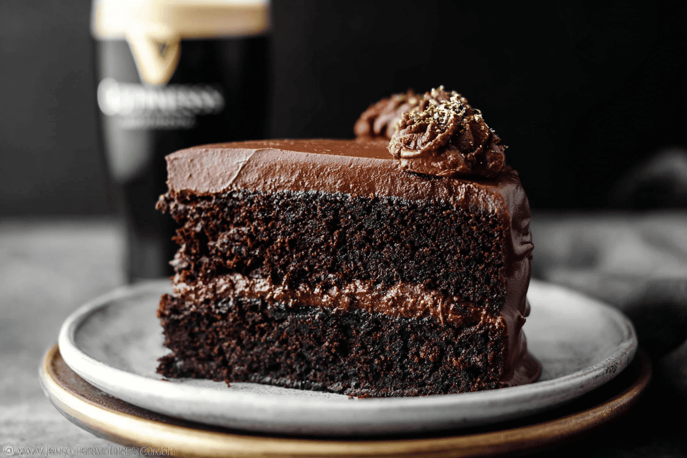 Rich Moist Chocolate Guinness Cake Recipe